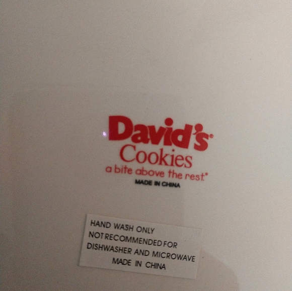 DAVID'S COOKIES PURSE COOKIE JAR RARE JEM COLLECTION CERAMIC HAND PAINTED BLACK - Picture 3 of 3